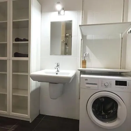 Apartament Srodmiescie 40m2 Bezplatny Parking Pralka Suszarka Wifi Hulajnogi Gdaňsk